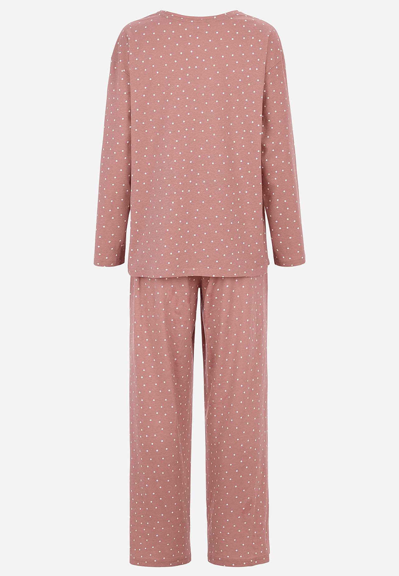 Pilkullinen, 2-osainen jerseypyjama