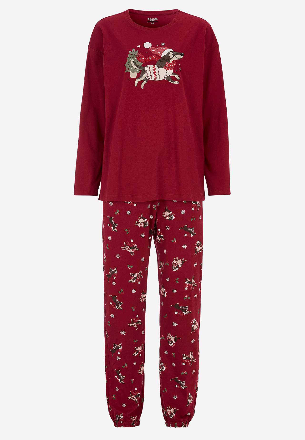 2-osainen jerseypyjama