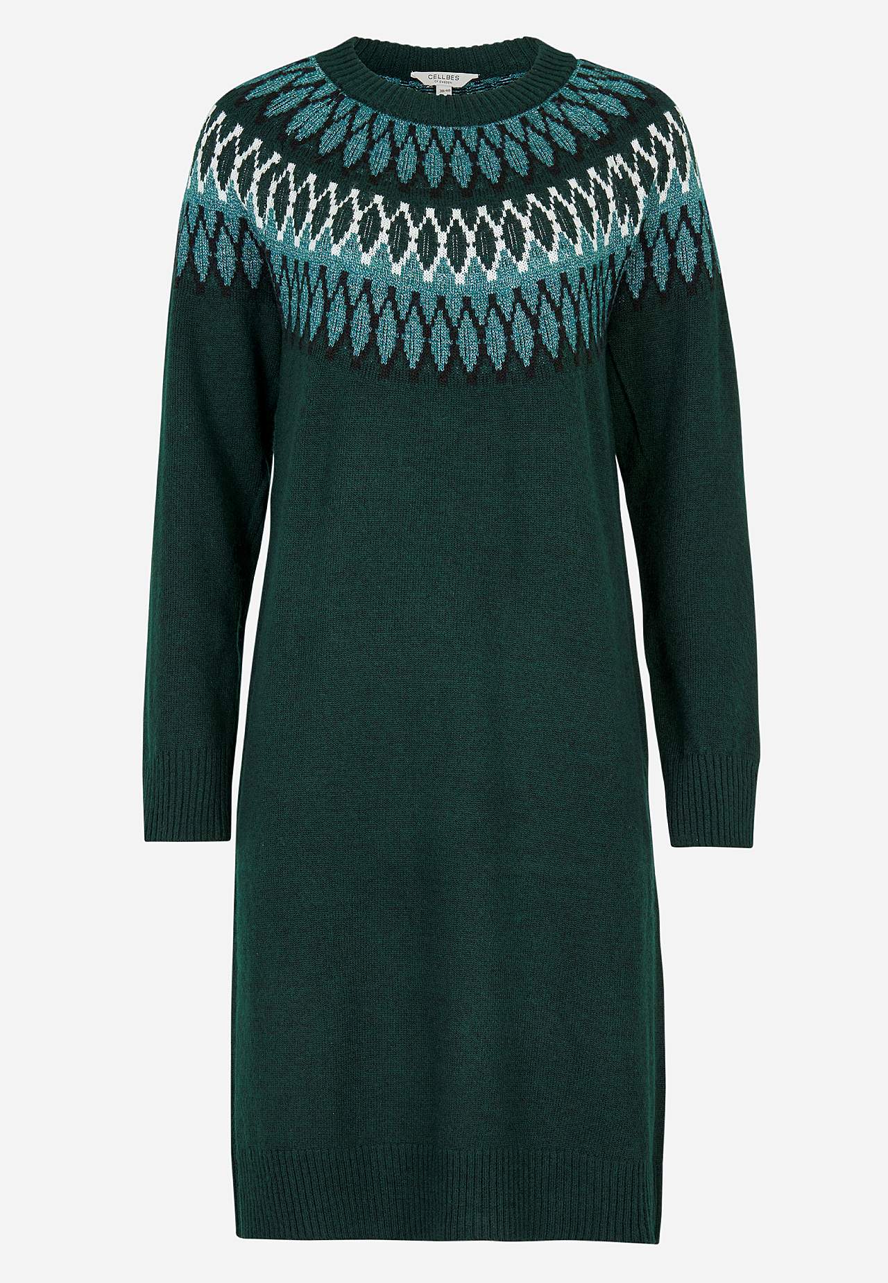 Jacquard-kudottu mekko