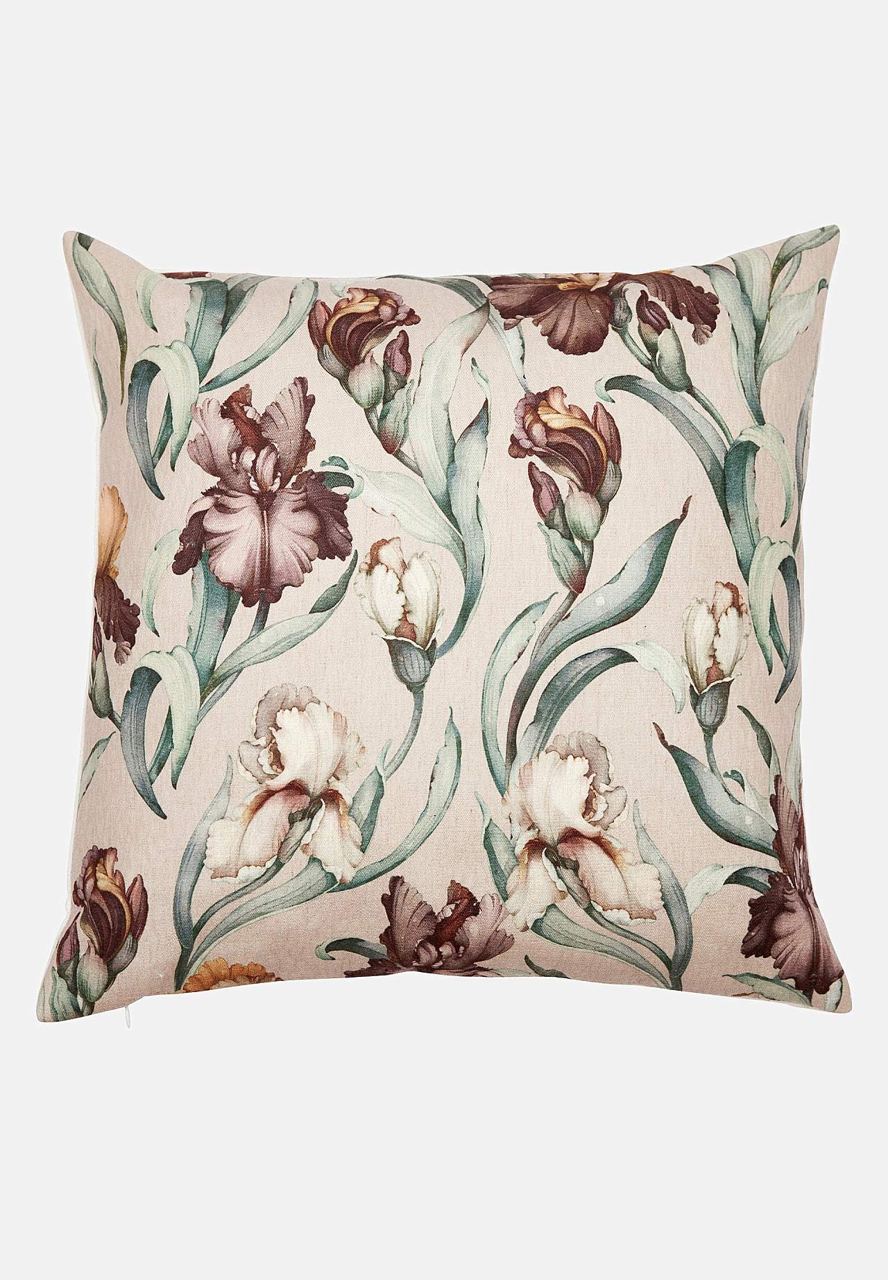 Kuddfodral med blommönster