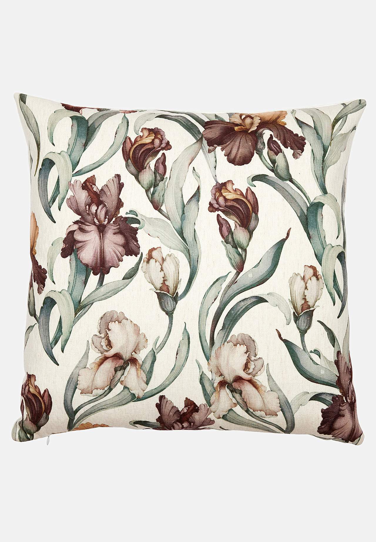 Kuddfodral med blommönster