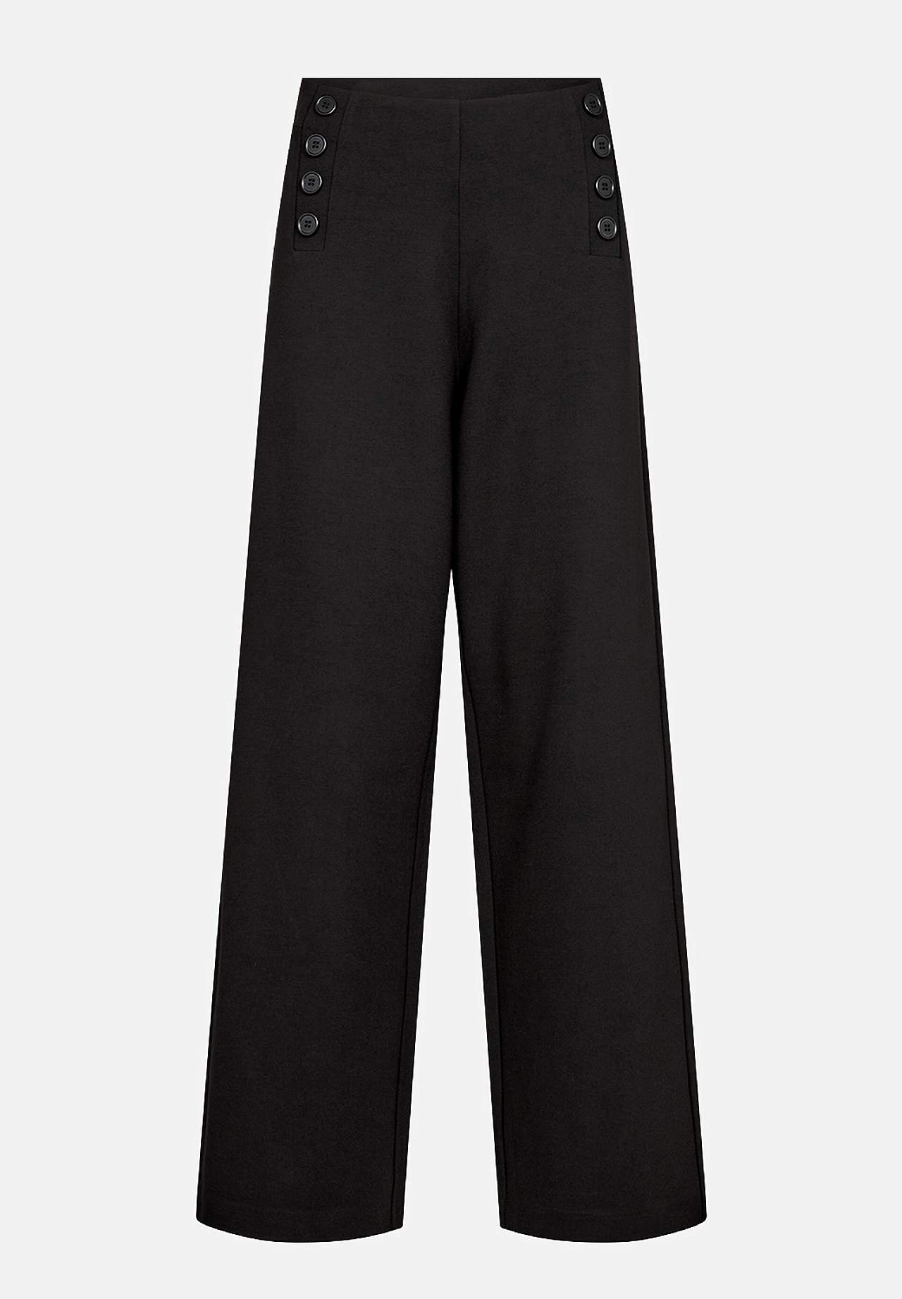 Jerseybyxor med brede ben